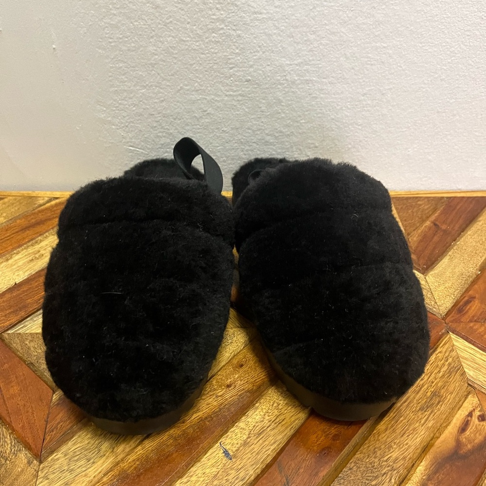 Ugg Platinum Slingback Scuff, black, women’s 6.5, never worn